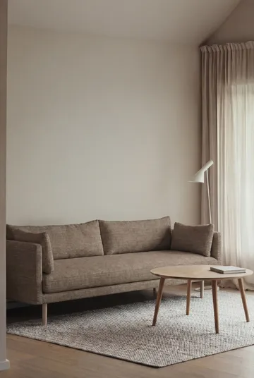 Linnevik sofa - Same Mole 6674-witgeoliede eiken, 4-zits - 1898