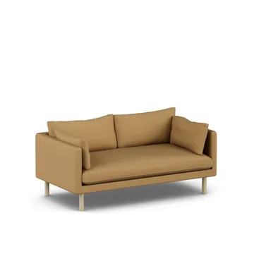 Linnevik sofa - Same Ochre 6676-witgeoliede eiken, 2-zits - 1898