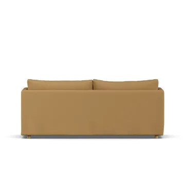 Linnevik sofa - Same Ochre 6676-witgeoliede eiken, 3-zits, met rok - 1898