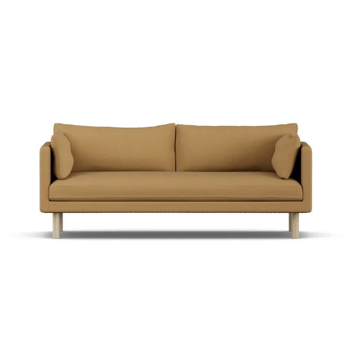 Linnevik sofa - Same Ochre 6676-witgeoliede eiken, 3-zits - 1898