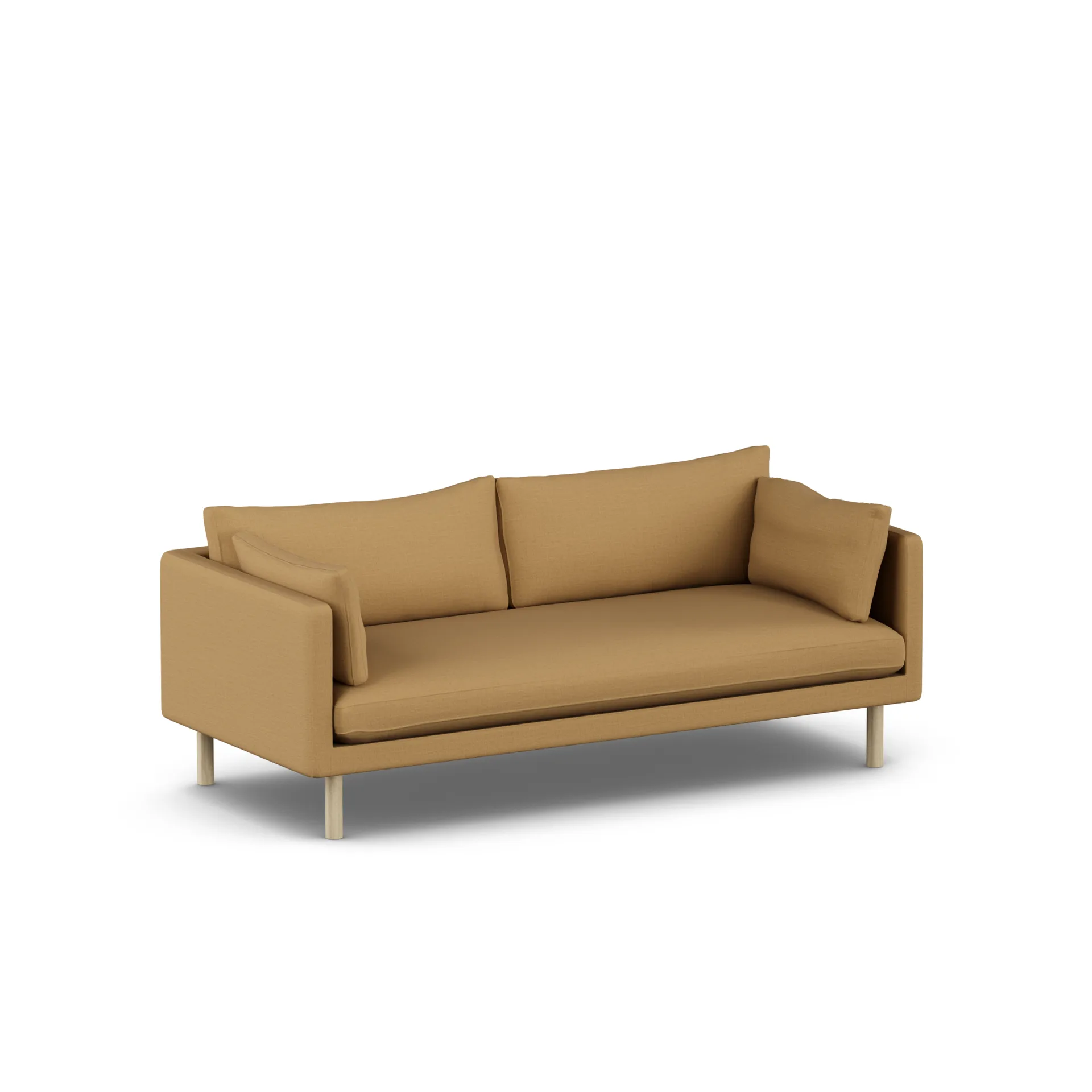 Linnevik sofa, Same Ochre 6676-witgeoliede eiken, 3-zits 1898