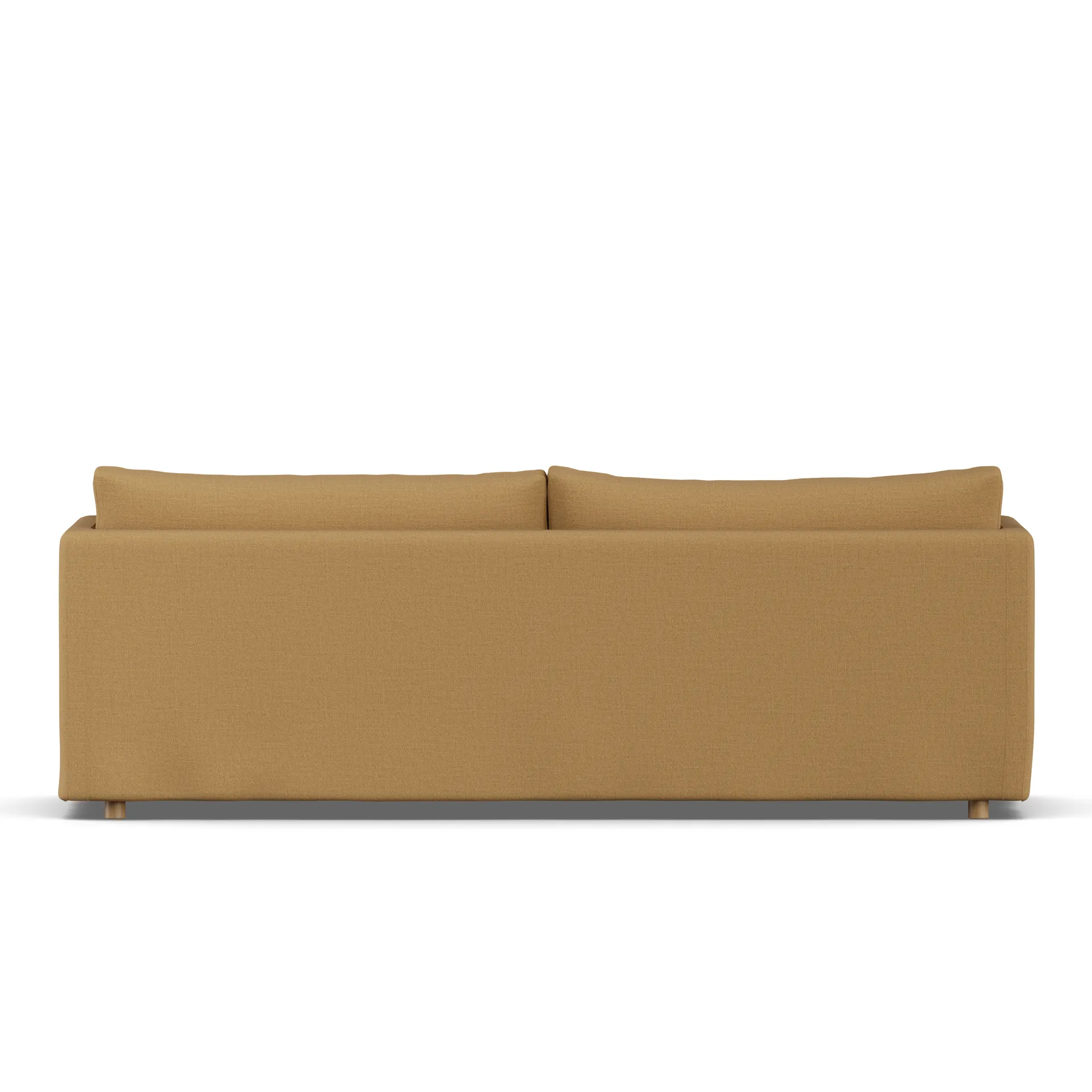 Linnevik sofa, Same Ochre 6676-witgeoliede eiken, 4-zits, met rok 1898