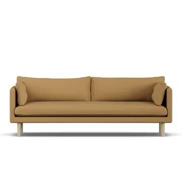 Linnevik sofa - Same Ochre 6676-witgeoliede eiken, 4-zits - 1898
