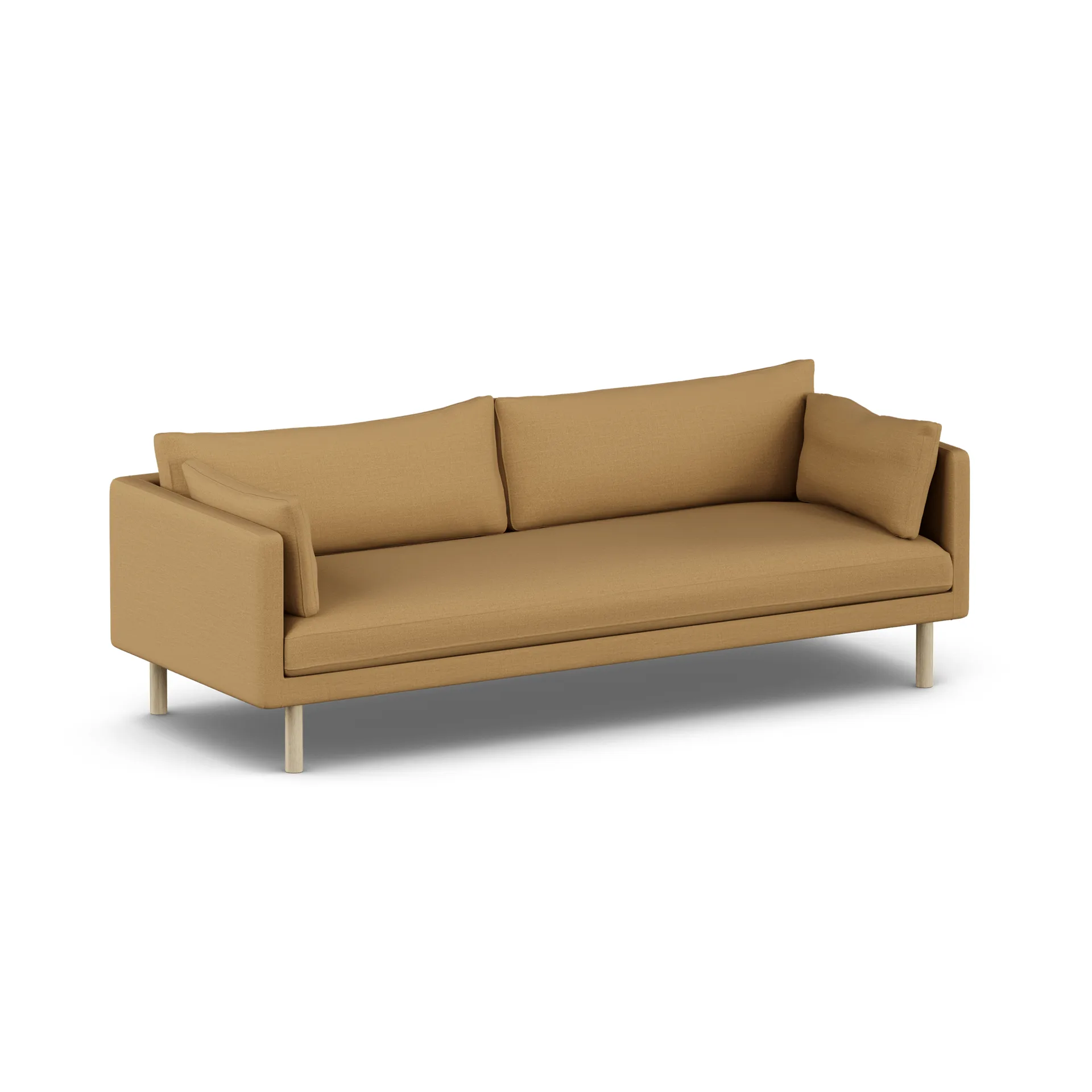 Linnevik sofa, Same Ochre 6676-witgeoliede eiken, 4-zits 1898