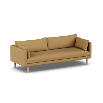 Linnevik sofa - Same Ochre 6676-witgeoliede eiken, 4-zits - 1898
