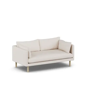 Linnevik sofa - Same Off White 6671-witgeoliede eiken, 2-zits - 1898