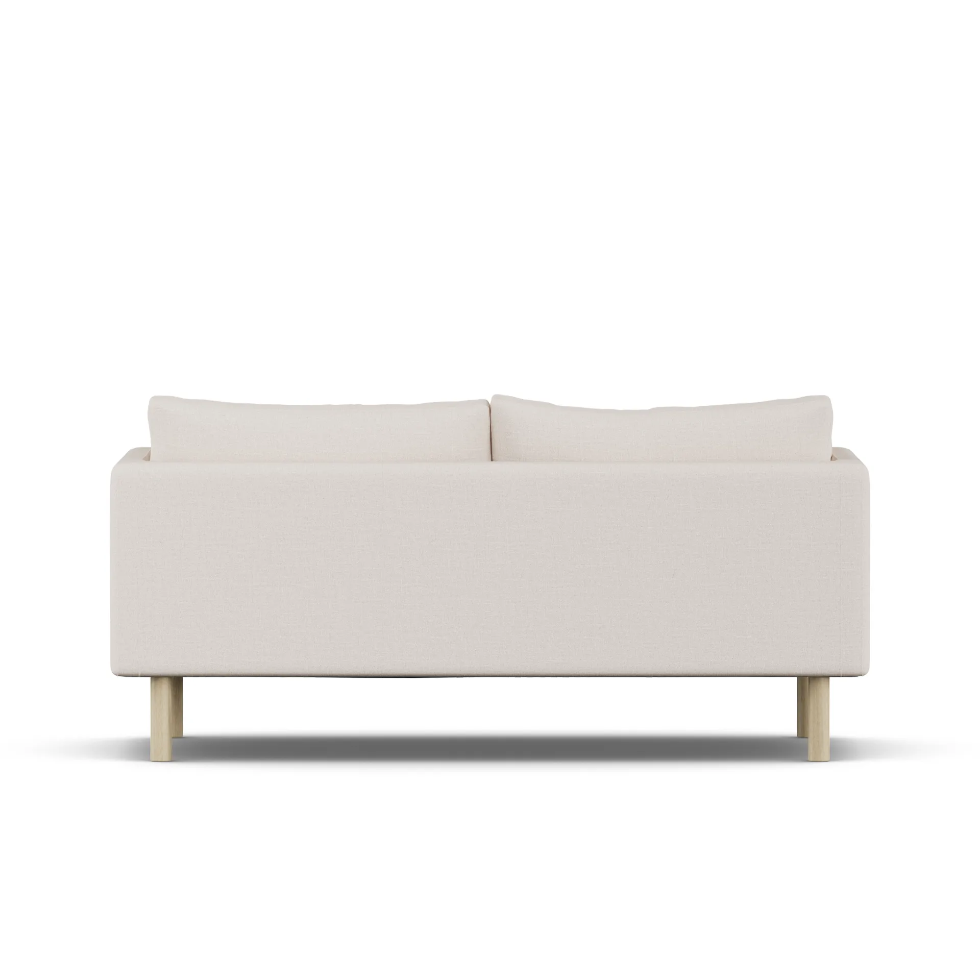 Linnevik sofa, Same Off White 6671-witgeoliede eiken, 2-zits 1898
