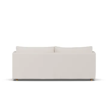 Linnevik sofa - Same Off White 6671-witgeoliede eiken, 3-zits, met rok - 1898
