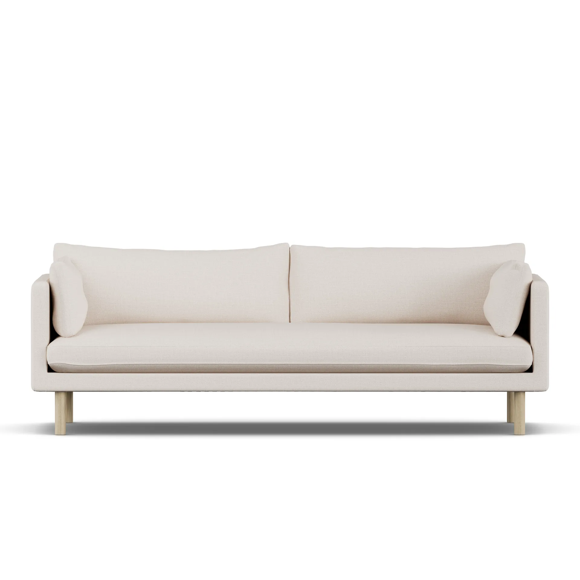 Linnevik sofa, Same Off White 6671-witgeoliede eiken, 4-zits 1898