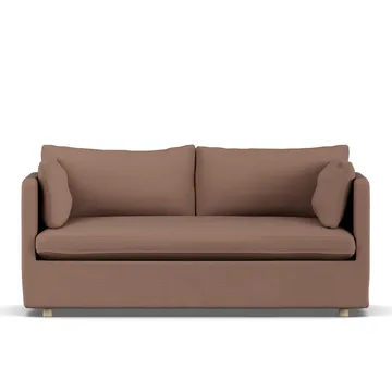 Linnevik sofa - Same Rust 6675-witgeoliede eiken, 2-zits, met rok - 1898