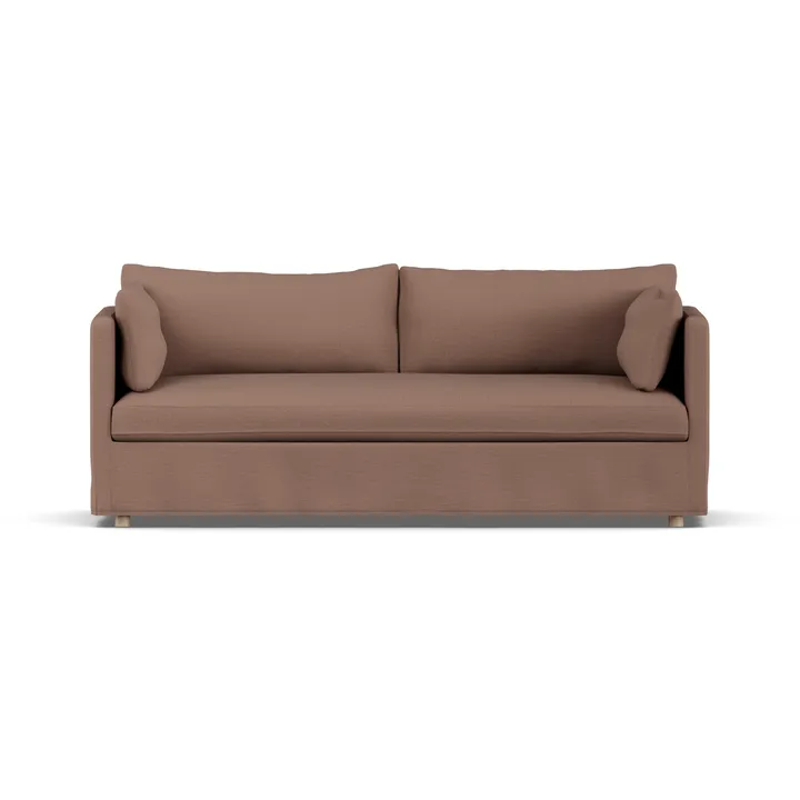 Linnevik sofa - Same Rust 6675-witgeoliede eiken, 3-zits, met rok - 1898