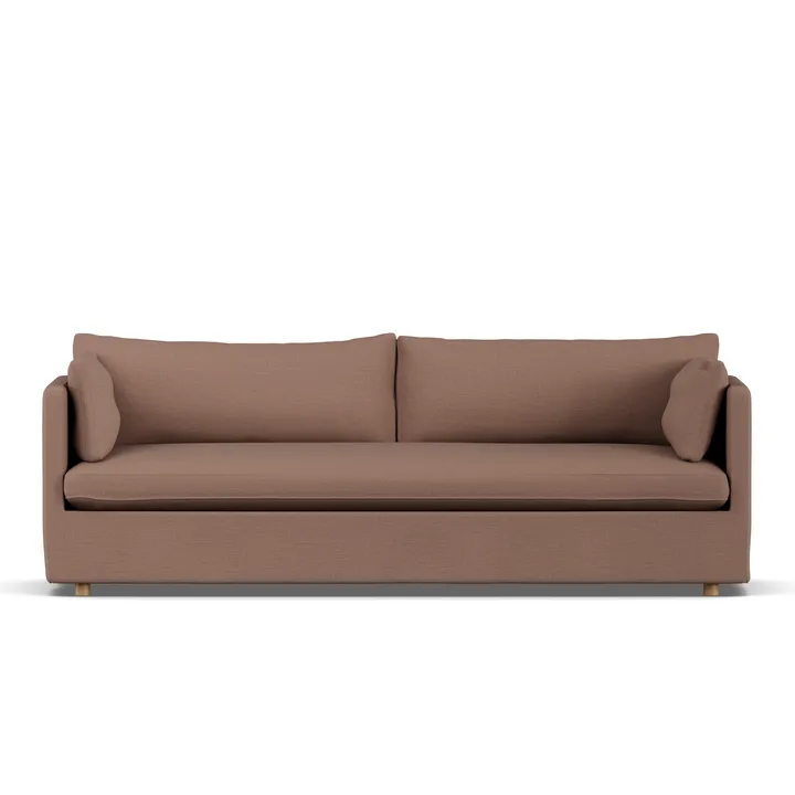 Linnevik sofa - Same Rust 6675-witgeoliede eiken, 4-zits, met rok - 1898