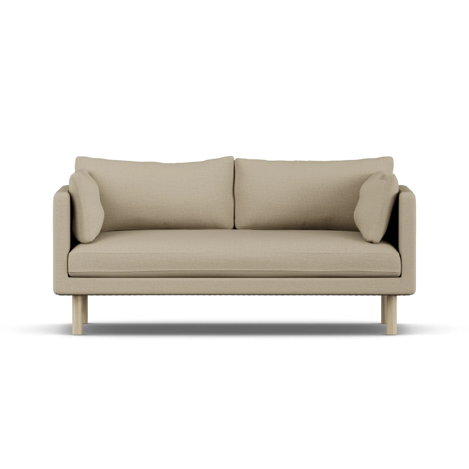 Linnevik sofa, Same Sand 6672-witgeoliede eiken, 2-zits 1898