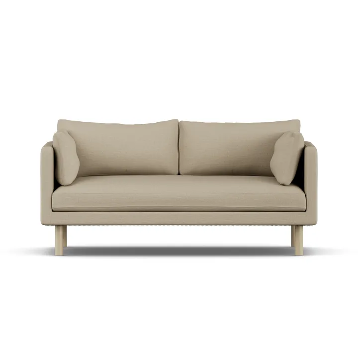 Linnevik sofa - Same Sand 6672-witgeoliede eiken, 2-zits - 1898