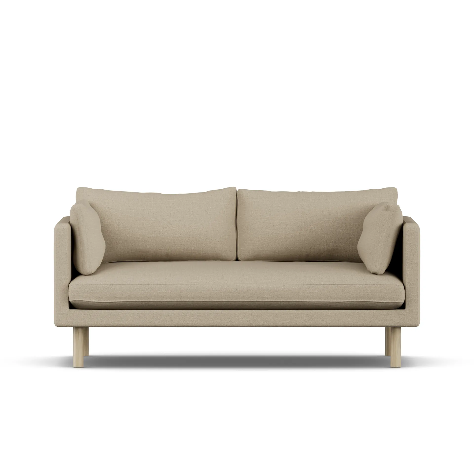 Linnevik sofa, Same Sand 6672-witgeoliede eiken, 2-zits 1898