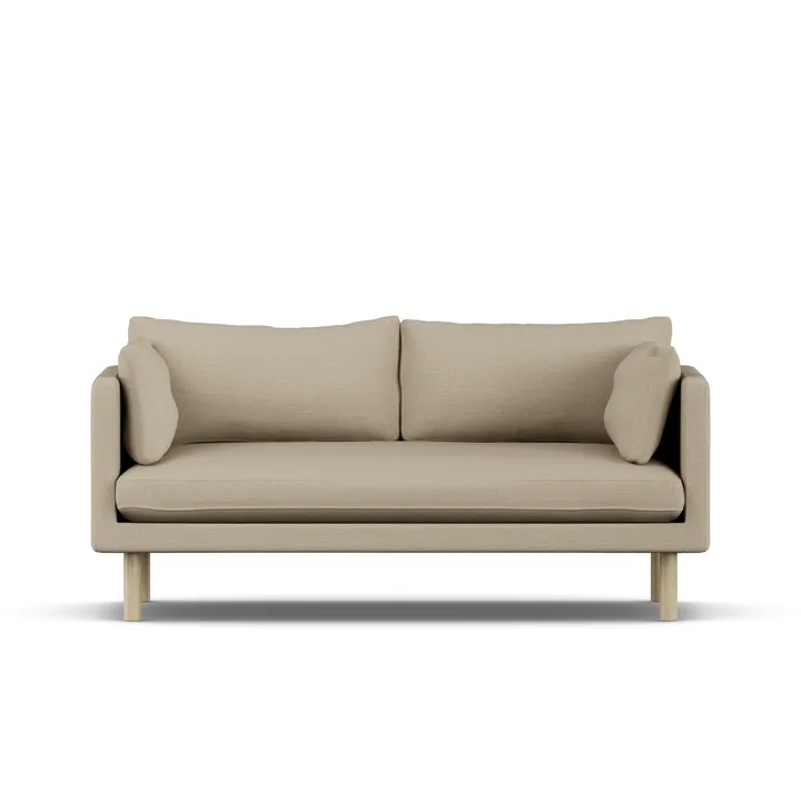 Linnevik sofa - Same Sand 6672-witgeoliede eiken, 2-zits - 1898