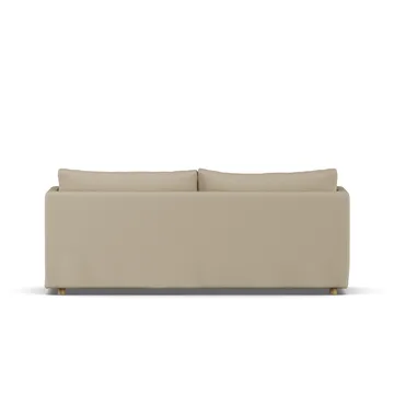 Linnevik sofa - Same Sand 6672-witgeoliede eiken, 3-zits, met rok - 1898