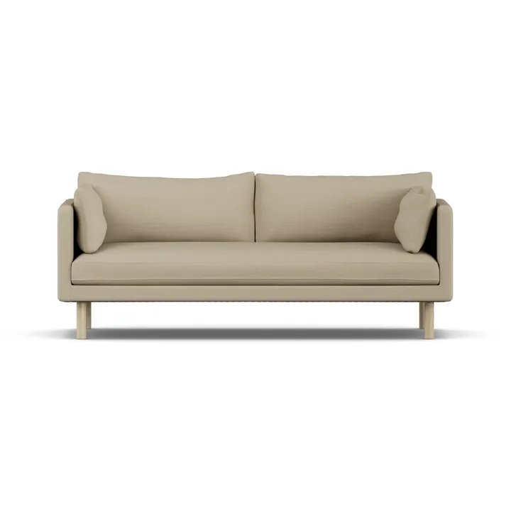 Linnevik sofa - Same Sand 6672-witgeoliede eiken, 3-zits - 1898