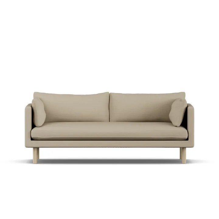 Linnevik sofa - Same Sand 6672-witgeoliede eiken, 3-zits - 1898