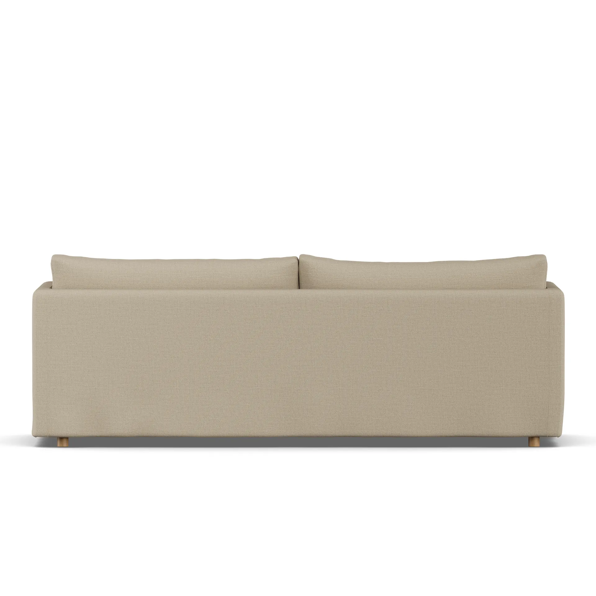 Linnevik sofa, Same Sand 6672-witgeoliede eiken, 4-zits, met rok 1898