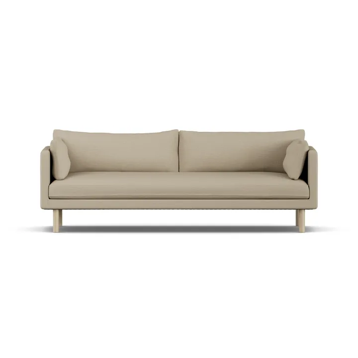 Linnevik sofa - Same Sand 6672-witgeoliede eiken, 4-zits - 1898