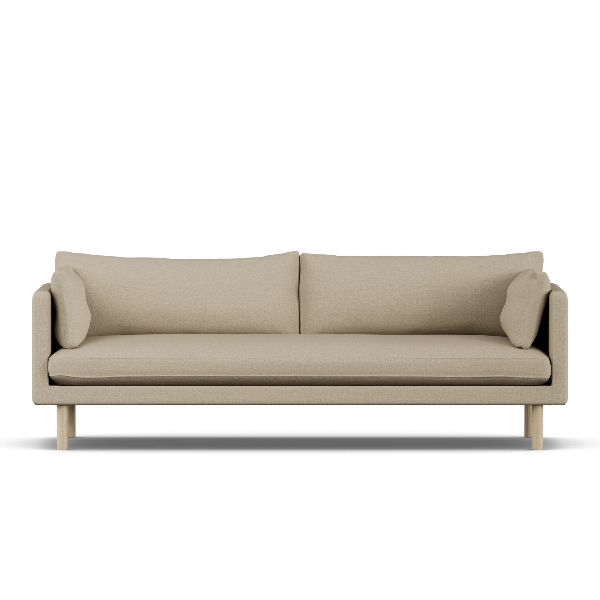 Linnevik sofa, Same Sand 6672-witgeoliede eiken, 4-zits 1898
