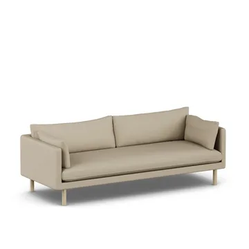 Linnevik sofa - Same Sand 6672-witgeoliede eiken, 4-zits - 1898