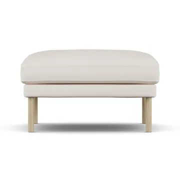 Linnevik voetenbank - Caleido Beige 9600-witgeoliede eiken, zonder rok - 1898