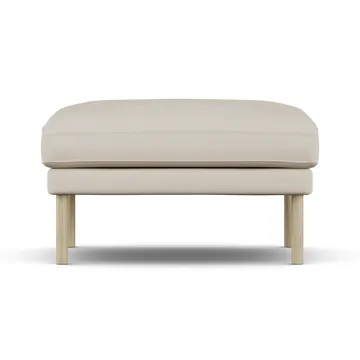Linnevik voetenbank - Jump Beige 1956-witgeoliede eiken, zonder rok - 1898