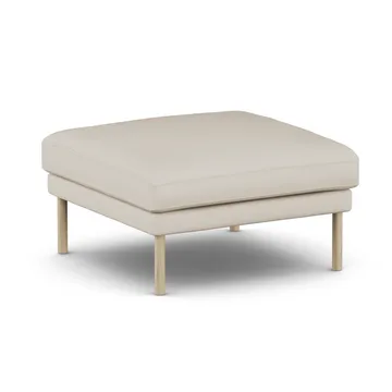 Linnevik voetenbank - Jump Beige 1956-witgeoliede eiken, zonder rok - 1898