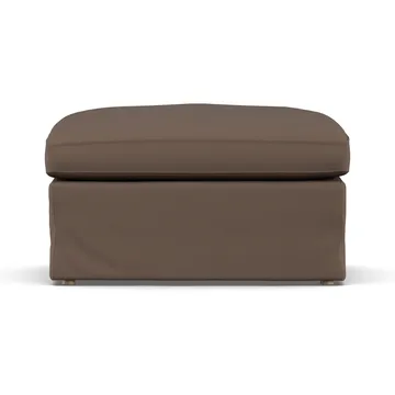 Linnevik voetenbank - Jump Brown 1955-witgeoliede eiken, met rok - 1898