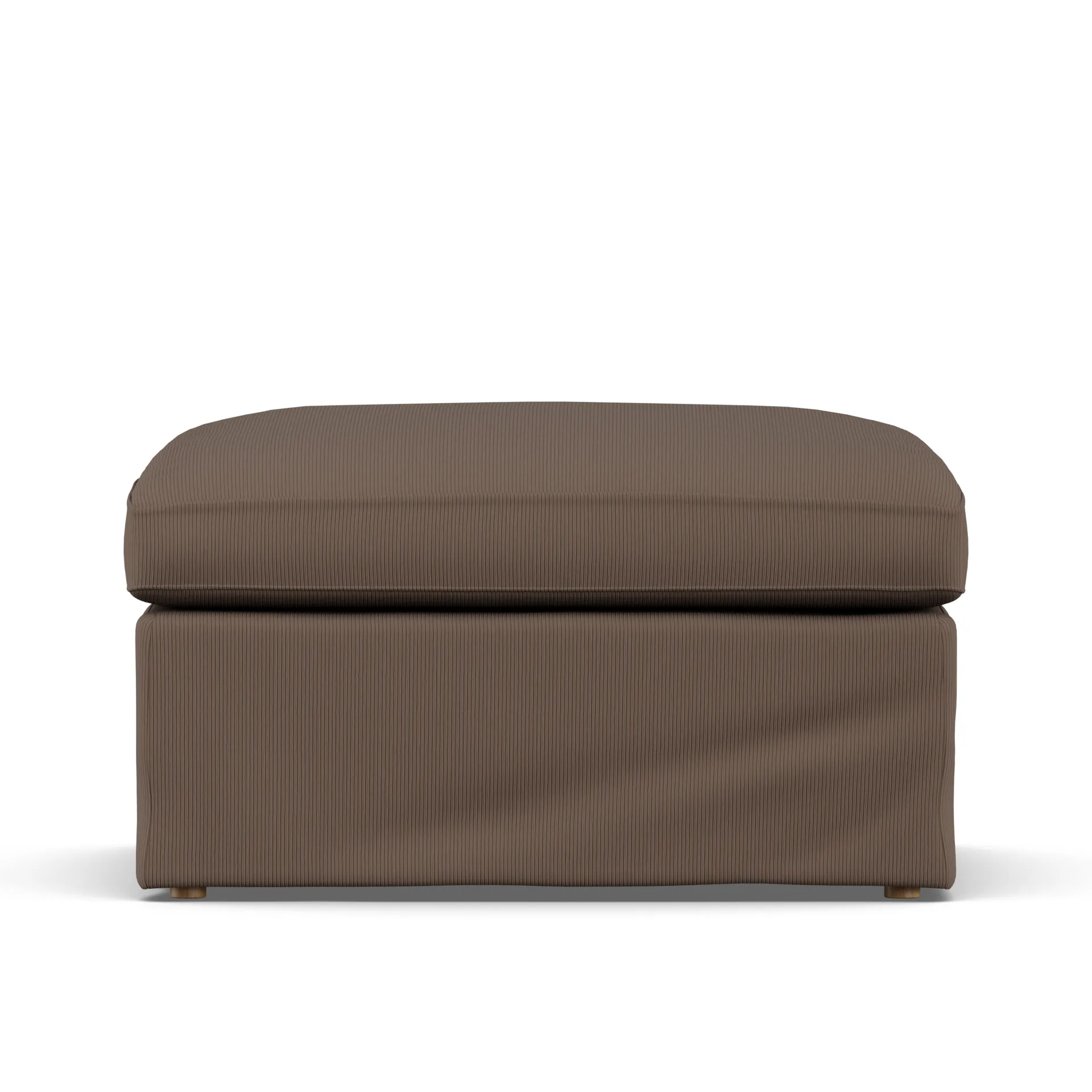 Linnevik voetenbank, Jump Brown 1955-witgeoliede eiken, met rok 1898