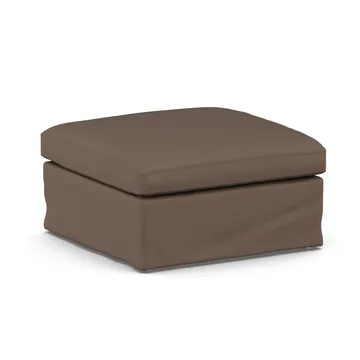 Linnevik voetenbank - Jump Brown 1955-witgeoliede eiken, met rok - 1898
