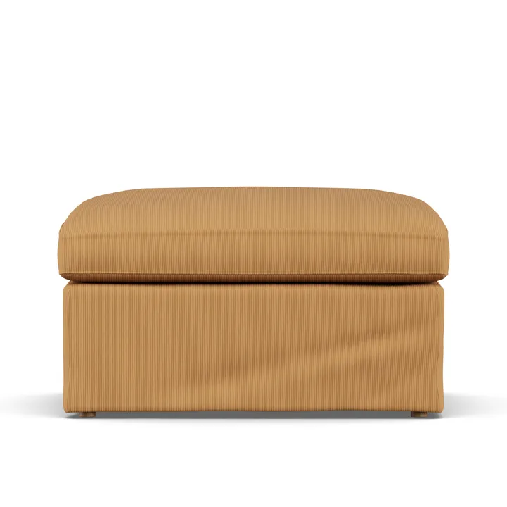 Linnevik voetenbank - Jump Honey 1959-witgeoliede eiken, met rok - 1898