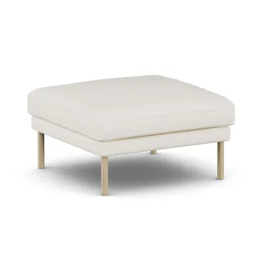 Linnevik voetenbank - Jump Off White 1954-witgeoliede eiken, zonder rok - 1898
