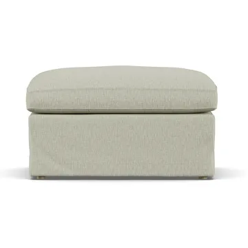 Linnevik voetenbank - Luiza Beige 3981-witgeoliede eiken, met rok - 1898