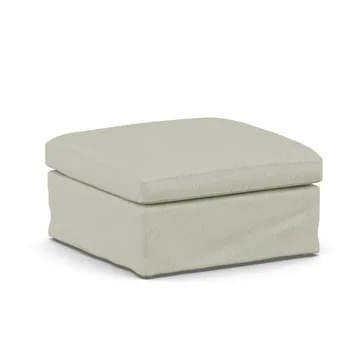 Linnevik voetenbank - Luiza Beige 3981-witgeoliede eiken, met rok - 1898