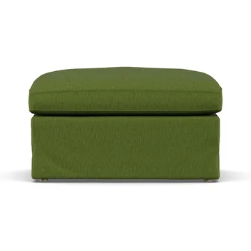 Linnevik voetenbank - Luiza Green 3975-witgeoliede eiken, met rok - 1898