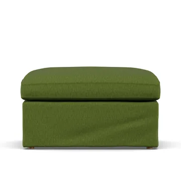 Linnevik voetenbank - Luiza Green 3975-witgeoliede eiken, met rok - 1898