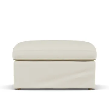 Linnevik voetenbank - Oslo Nature 1540-witgeoliede eiken, met rok - 1898