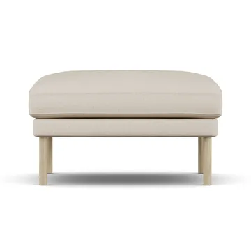 Linnevik voetenbank - Same Beige 6670-witgeoliede eiken, zonder rok - 1898