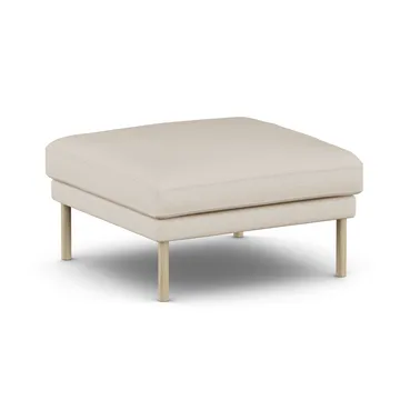 Linnevik voetenbank - Same Beige 6670-witgeoliede eiken, zonder rok - 1898