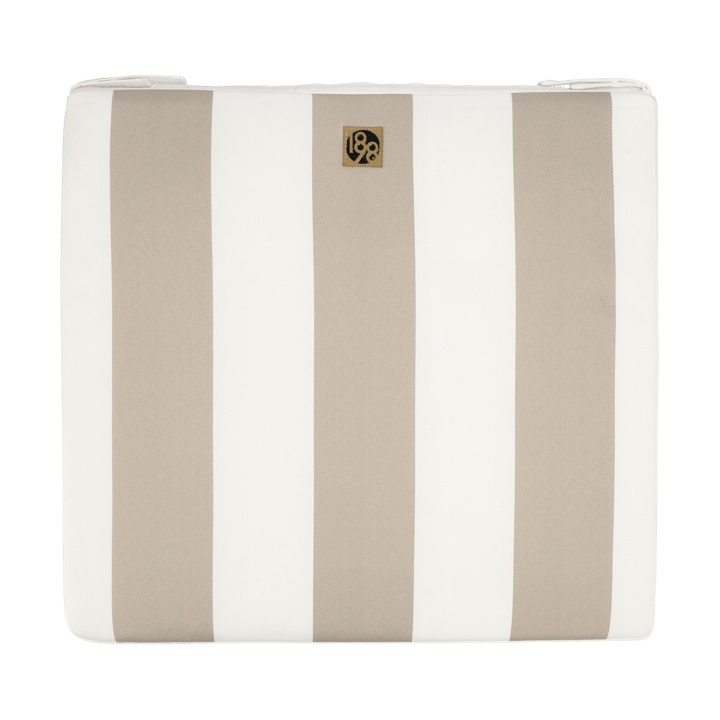 Lunda kussen 42x45 cm - Taupe striped - 1898