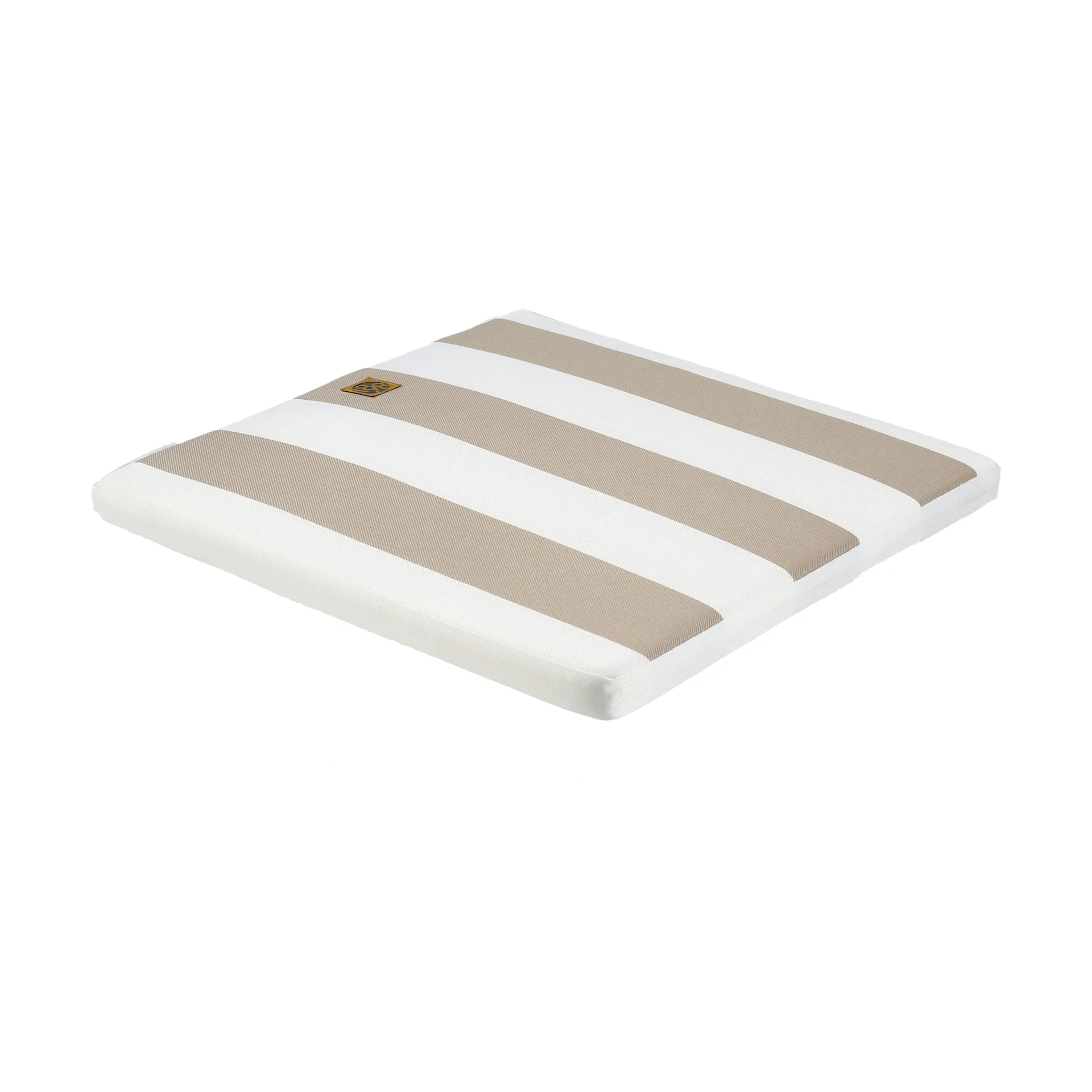 Lunda kussen 42x45 cm, Taupe striped 1898