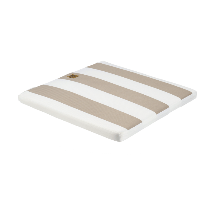 Lunda kussen 42x45 cm, Taupe striped 1898