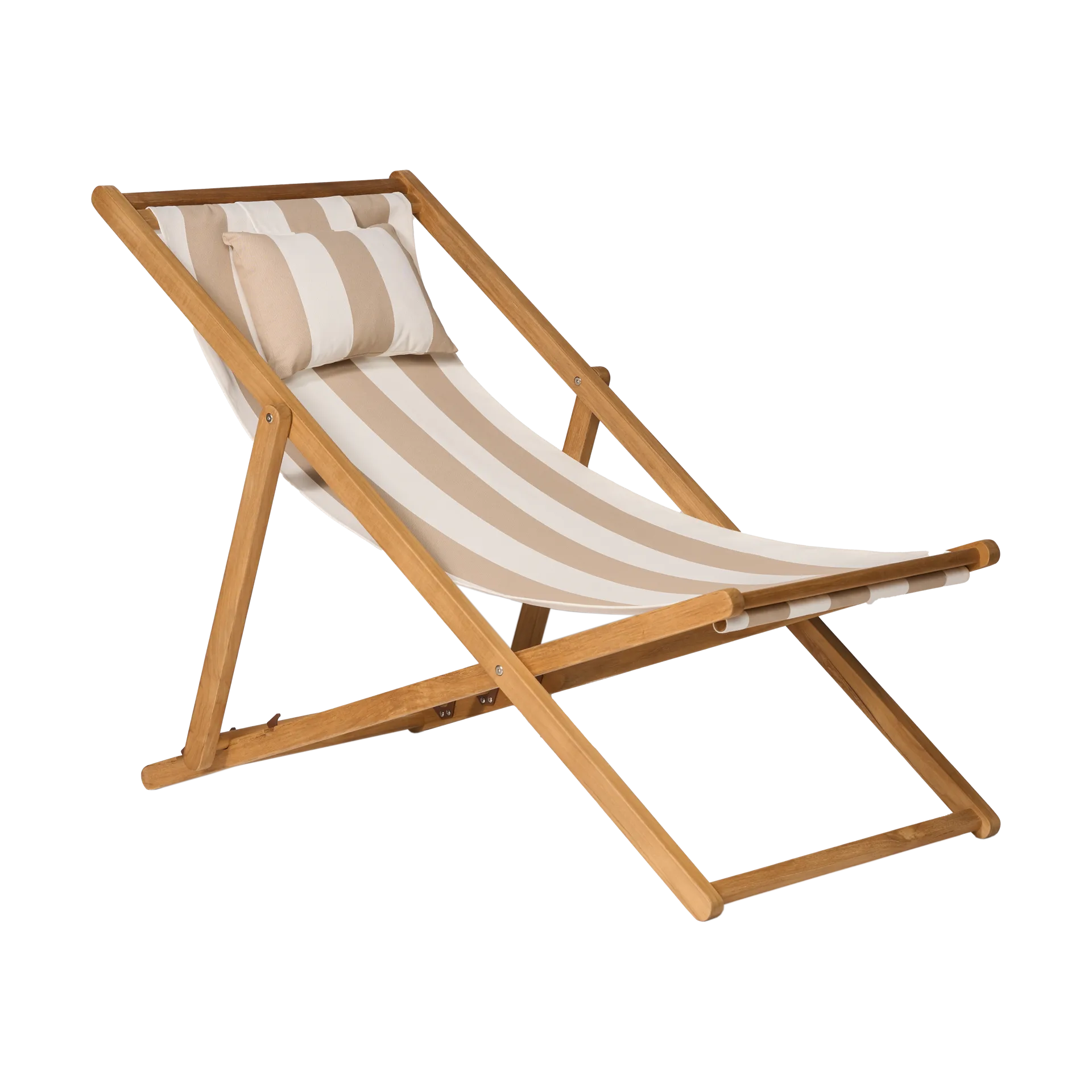Lyckesand ligstoel, Teak-beige 1898