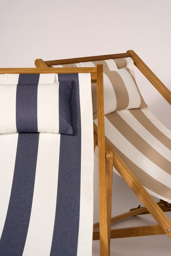 Lyckesand ligstoel, Teak-blue 1898