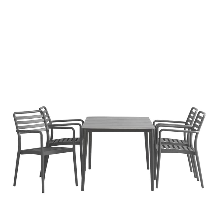 Marsala eettafel, Anthracite, 152x90 cm 1898