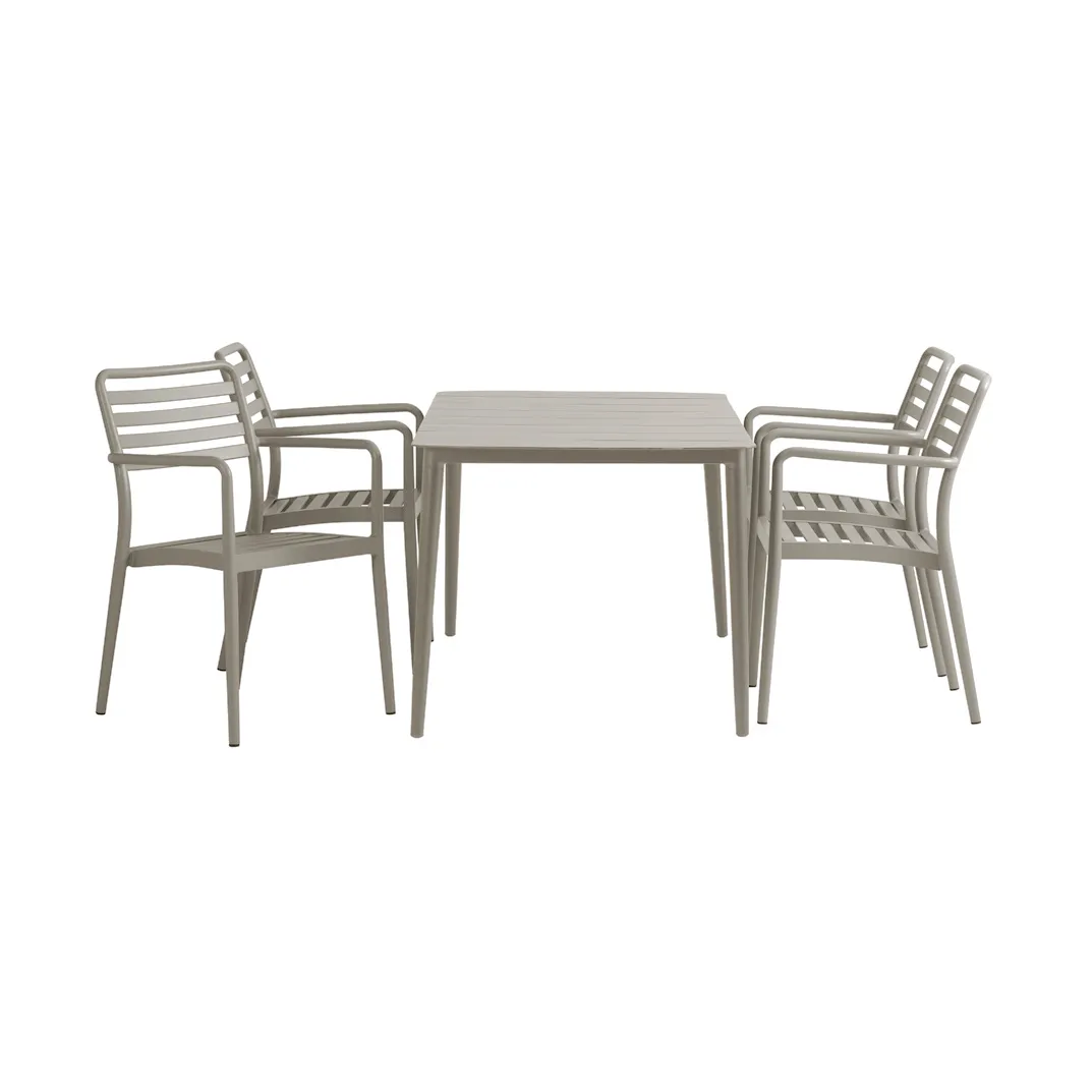 Marsala eettafel, Anthracite, 208x100 cm 1898