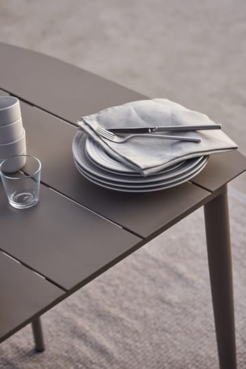 Marsala eettafel - Taupe, 152x90 cm - 1898